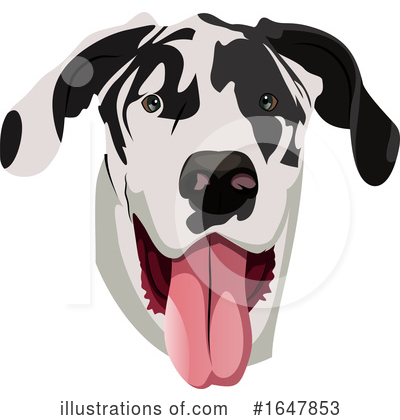 Great Dane Clipart #1647853 by Morphart Creations