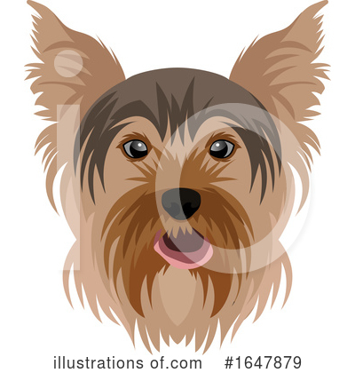 Yorkie Clipart #1647879 by Morphart Creations