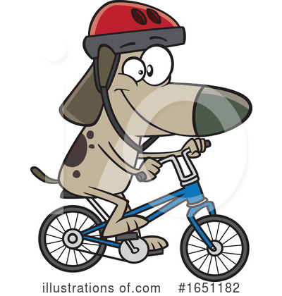 Royalty-Free (RF) Dog Clipart Illustration by toonaday - Stock Sample #1651182