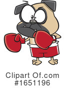 Dog Clipart #1651196 by toonaday