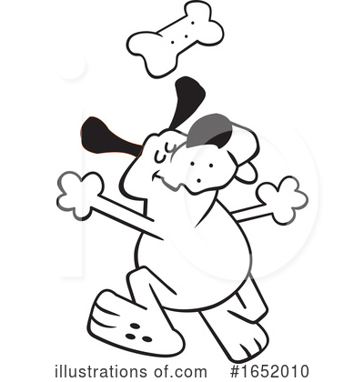 Royalty-Free (RF) Dog Clipart Illustration by Johnny Sajem - Stock Sample #1652010