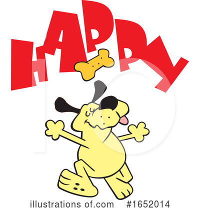 Royalty-Free (RF) Dog Clipart Illustration by Johnny Sajem - Stock Sample #1652014