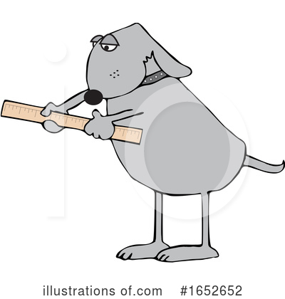 Royalty-Free (RF) Dog Clipart Illustration by djart - Stock Sample #1652652