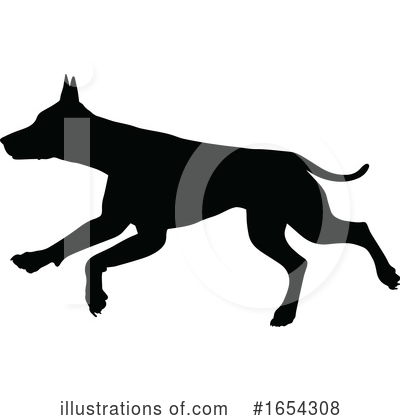 Royalty-Free (RF) Dog Clipart Illustration by AtStockIllustration - Stock Sample #1654308