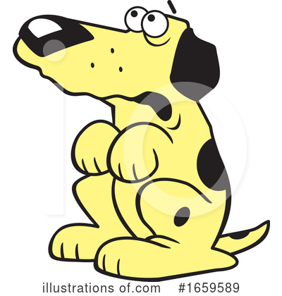 Royalty-Free (RF) Dog Clipart Illustration by Johnny Sajem - Stock Sample #1659589