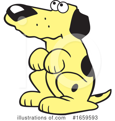 Royalty-Free (RF) Dog Clipart Illustration by Johnny Sajem - Stock Sample #1659593