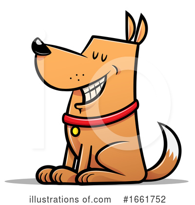 Royalty-Free (RF) Dog Clipart Illustration by Qiun - Stock Sample #1661752