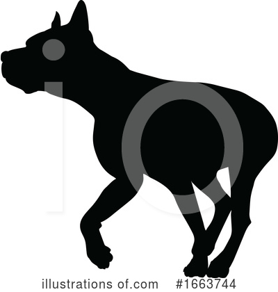Royalty-Free (RF) Dog Clipart Illustration by AtStockIllustration - Stock Sample #1663744