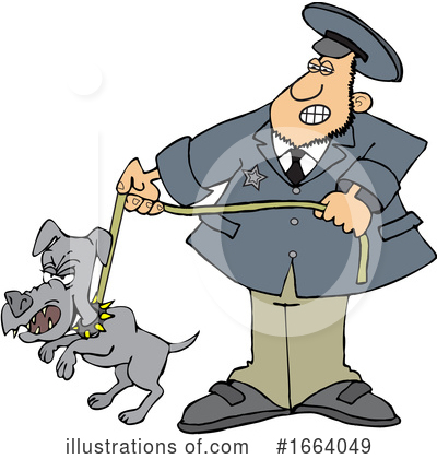 Royalty-Free (RF) Dog Clipart Illustration by djart - Stock Sample #1664049