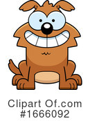 Dog Clipart #1666092 by Cory Thoman