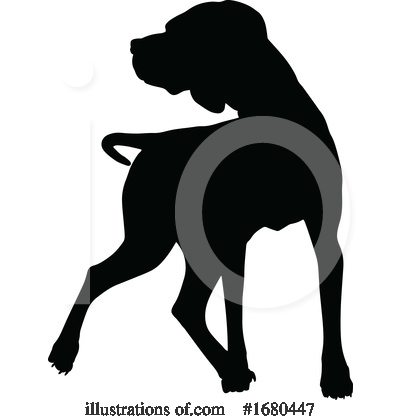 Royalty-Free (RF) Dog Clipart Illustration by AtStockIllustration - Stock Sample #1680447