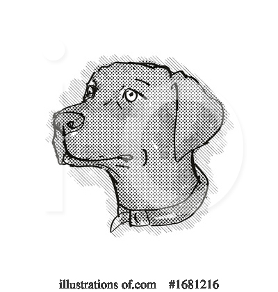 Royalty-Free (RF) Dog Clipart Illustration by patrimonio - Stock Sample #1681216