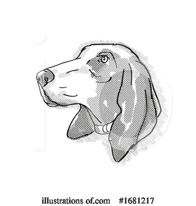 Royalty-Free (RF) Dog Clipart Illustration by patrimonio - Stock Sample #1681217