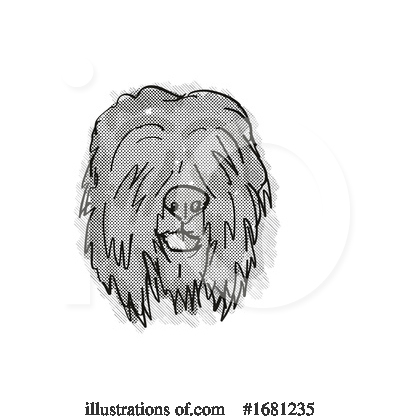 Royalty-Free (RF) Dog Clipart Illustration by patrimonio - Stock Sample #1681235
