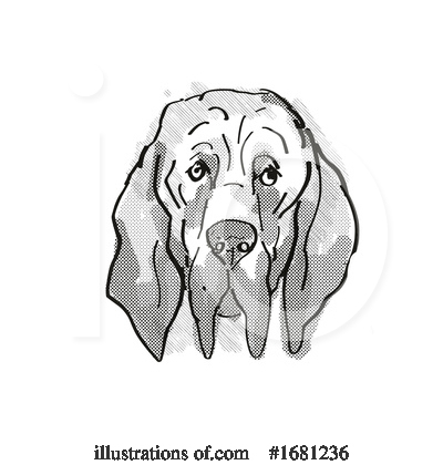 Royalty-Free (RF) Dog Clipart Illustration by patrimonio - Stock Sample #1681236