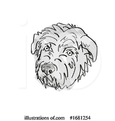 Royalty-Free (RF) Dog Clipart Illustration by patrimonio - Stock Sample #1681254
