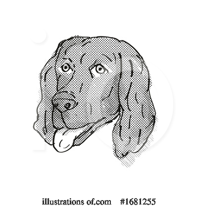 Royalty-Free (RF) Dog Clipart Illustration by patrimonio - Stock Sample #1681255