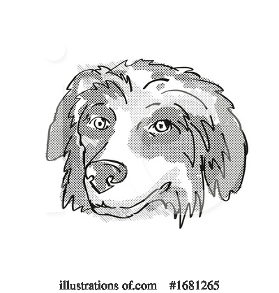 Royalty-Free (RF) Dog Clipart Illustration by patrimonio - Stock Sample #1681265