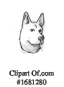 Dog Clipart #1681280 by patrimonio