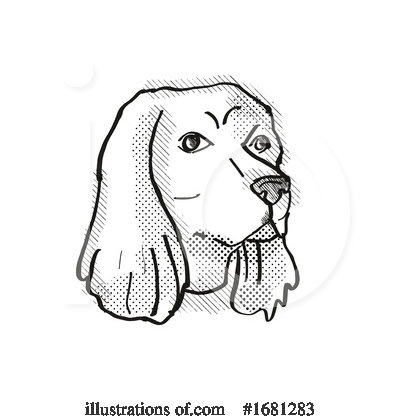 Royalty-Free (RF) Dog Clipart Illustration by patrimonio - Stock Sample #1681283