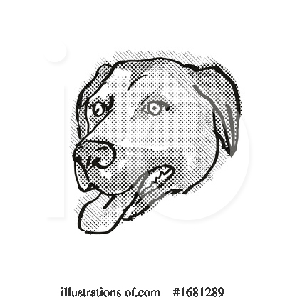 Royalty-Free (RF) Dog Clipart Illustration by patrimonio - Stock Sample #1681289