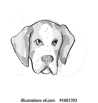 American Foxhound Clipart #1681293 by patrimonio