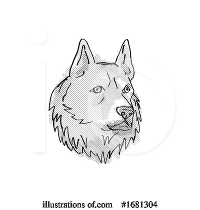 Royalty-Free (RF) Dog Clipart Illustration by patrimonio - Stock Sample #1681304