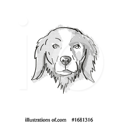 Royalty-Free (RF) Dog Clipart Illustration by patrimonio - Stock Sample #1681316