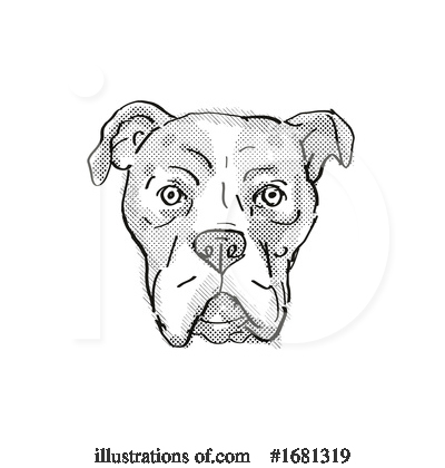 Royalty-Free (RF) Dog Clipart Illustration by patrimonio - Stock Sample #1681319