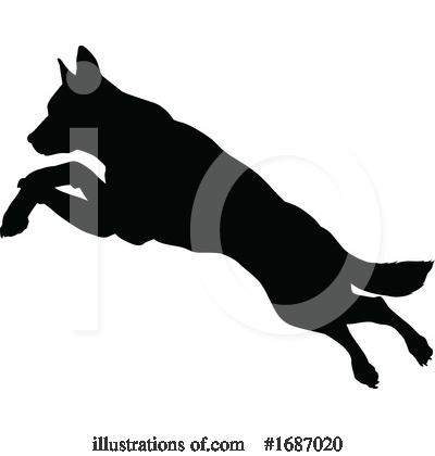 Royalty-Free (RF) Dog Clipart Illustration by AtStockIllustration - Stock Sample #1687020