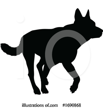 Royalty-Free (RF) Dog Clipart Illustration by AtStockIllustration - Stock Sample #1690868