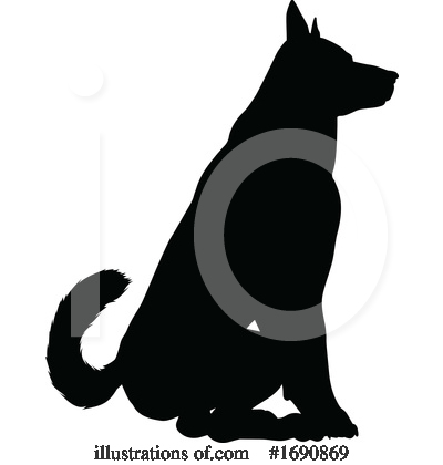 Royalty-Free (RF) Dog Clipart Illustration by AtStockIllustration - Stock Sample #1690869