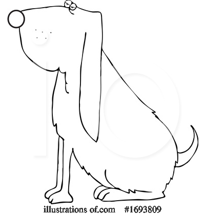 Royalty-Free (RF) Dog Clipart Illustration by djart - Stock Sample #1693809