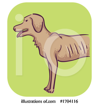 Royalty-Free (RF) Dog Clipart Illustration by BNP Design Studio - Stock Sample #1704116