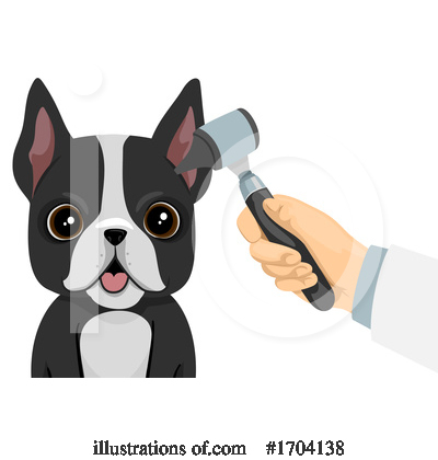 Royalty-Free (RF) Dog Clipart Illustration by BNP Design Studio - Stock Sample #1704138