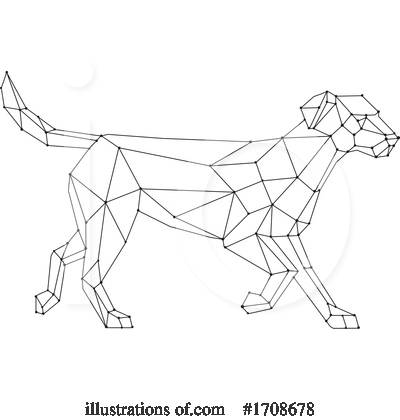 Royalty-Free (RF) Dog Clipart Illustration by patrimonio - Stock Sample #1708678