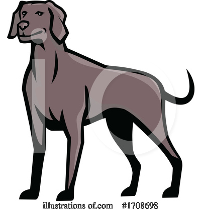 Royalty-Free (RF) Dog Clipart Illustration by patrimonio - Stock Sample #1708698