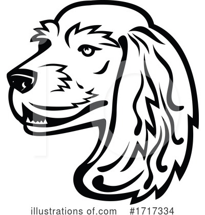 Royalty-Free (RF) Dog Clipart Illustration by patrimonio - Stock Sample #1717334