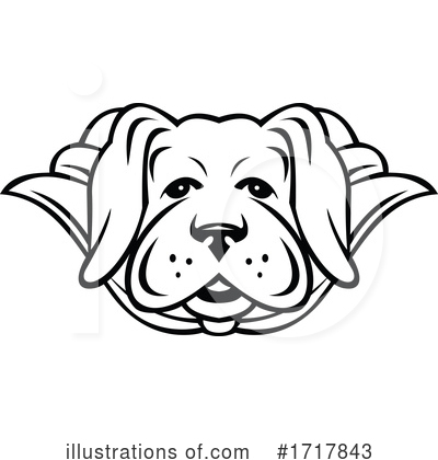 Royalty-Free (RF) Dog Clipart Illustration by patrimonio - Stock Sample #1717843