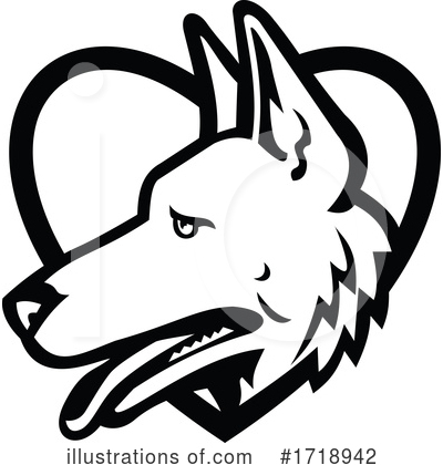 German Shepherd Clipart #1718942 by patrimonio