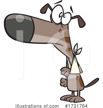 Royalty-Free (RF) Dog Clipart Illustration by toonaday - Stock Sample #1731764