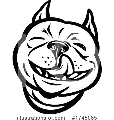 Royalty-Free (RF) Dog Clipart Illustration by patrimonio - Stock Sample #1746085