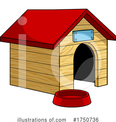 Dog House Clipart #1750736 by Hit Toon
