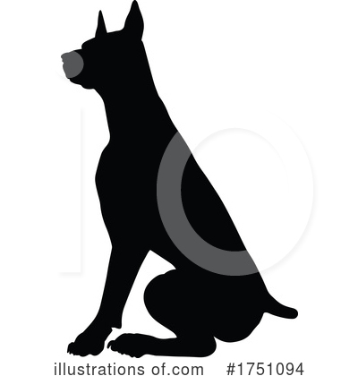 Royalty-Free (RF) Dog Clipart Illustration by AtStockIllustration - Stock Sample #1751094