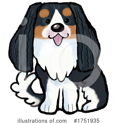 Spaniel Clipart #1751935 by Maria Bell