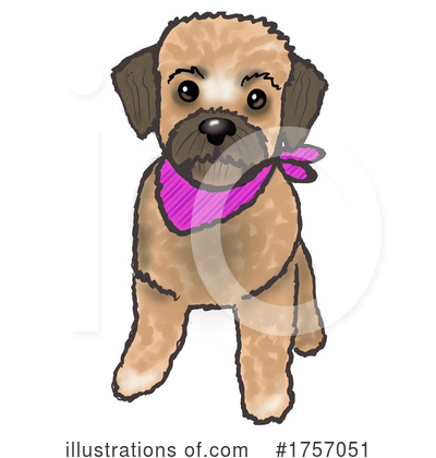 Royalty-Free (RF) Dog Clipart Illustration by Maria Bell - Stock Sample #1757051