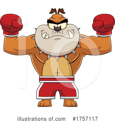Fighting Clipart #1757117 by Hit Toon