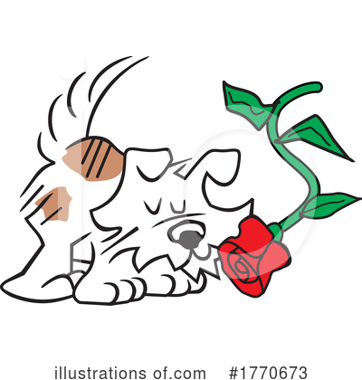 Royalty-Free (RF) Dog Clipart Illustration by Johnny Sajem - Stock Sample #1770673