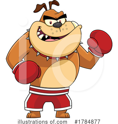 Royalty-Free (RF) Dog Clipart Illustration by Hit Toon - Stock Sample #1784877