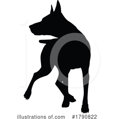 Royalty-Free (RF) Dog Clipart Illustration by AtStockIllustration - Stock Sample #1790822